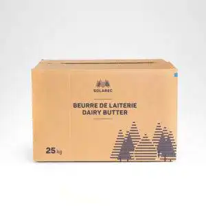 Beurre lactique non salé feuilletage