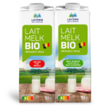 Nouvel emballage pour le lait Laiterie des Ardennes bio